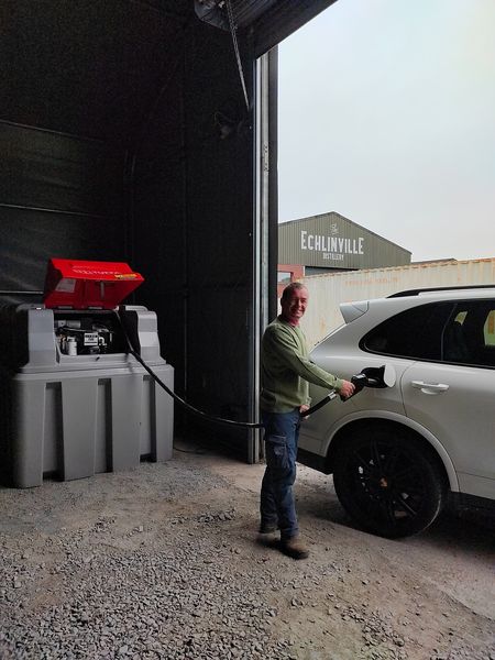 Tuffa 2500 Litre Diesel Tank delivered to Newtownards