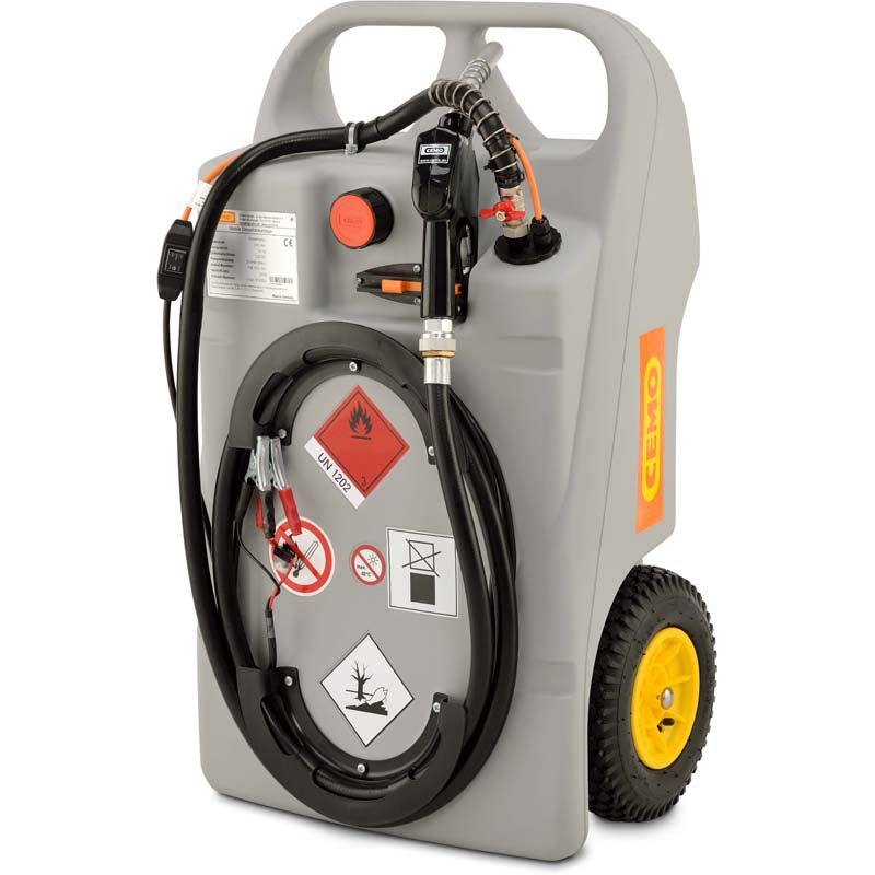 100 Litre Mobile Diesel Tank - CEMO Diesel Trolley