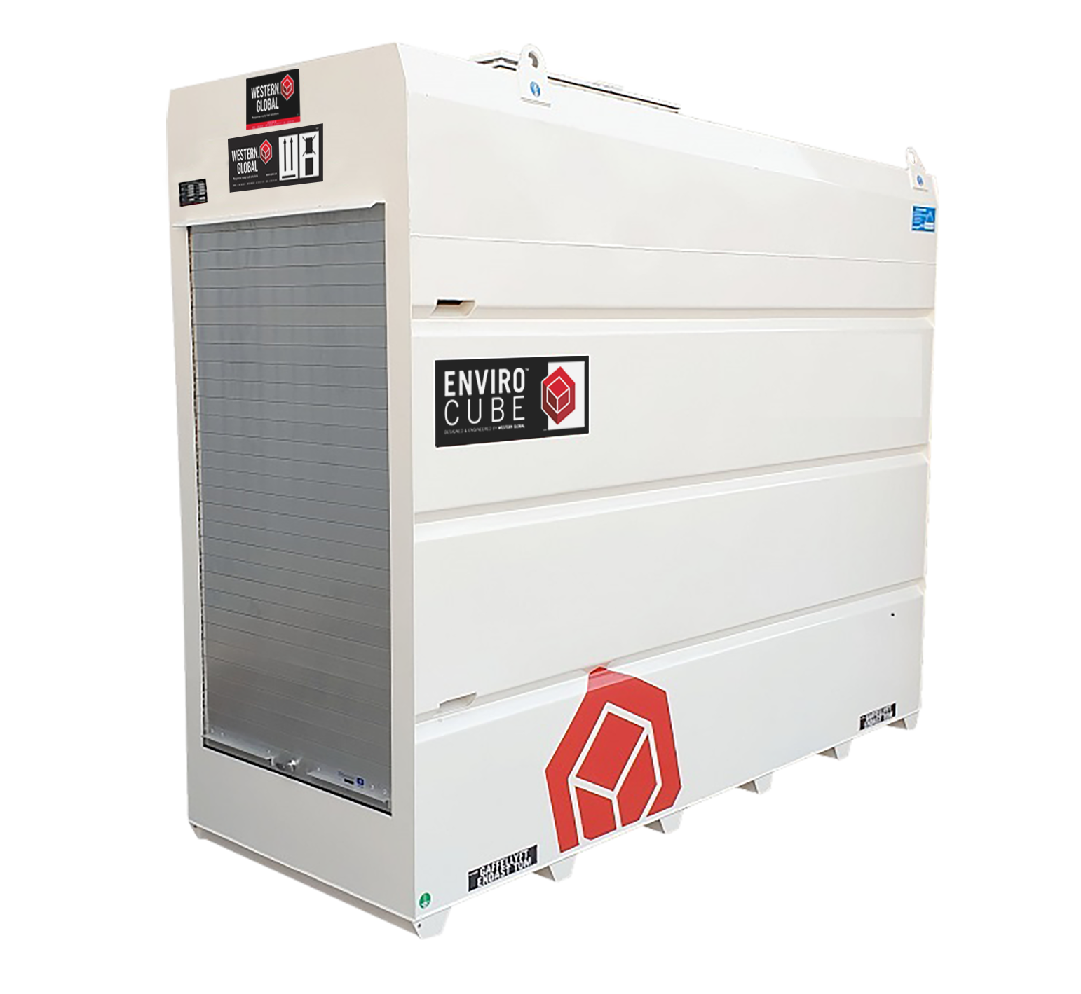 5000 Litre Steel Bunded Diesel Tank - Western EnviroCube Diesel Storage Tank