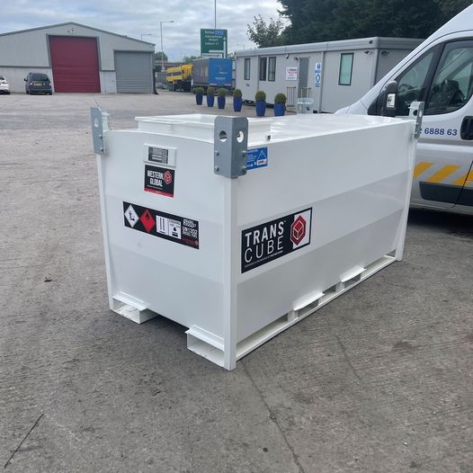 2000 Litre Steel Bunded Tank delivered to Ballymena