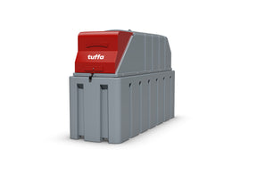 1350 Litre Bunded Diesel Fuel Tank - Tuffa 1350 Plastic Bunded Fuel Station