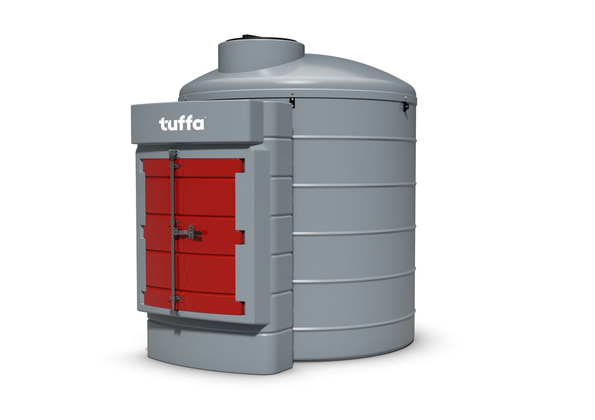 3500 Litre Bunded Diesel Fuel Tank Station - Tuffa 3500 Ltr Bunded Fuel Station