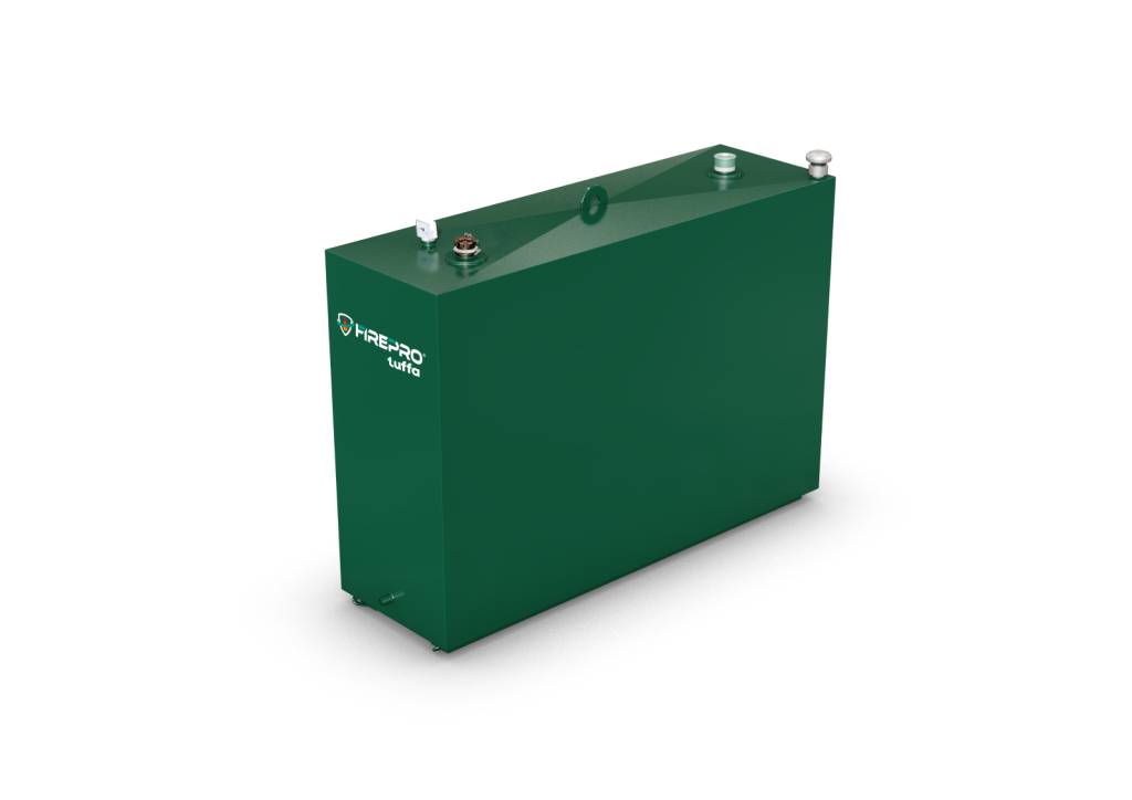 1000 Litre Heating Oil Tank - Home Heating Fire Protected Bunded Steel Tank - Tuffa Tanks