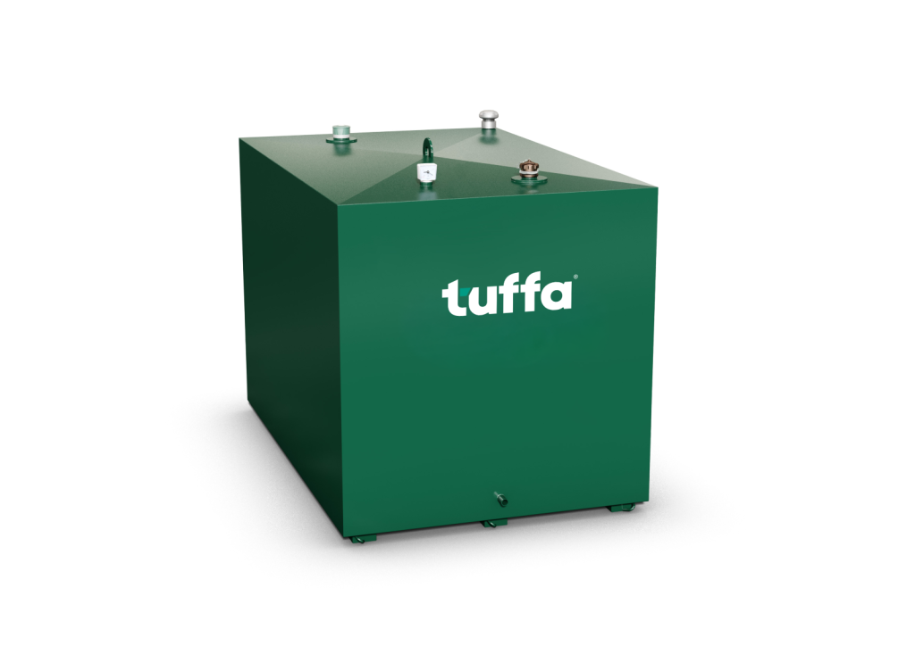 2300 Litre Bunded Heating Oil Tank - Steel Bunded Heating Oil Tank - Tuffa Tanks
