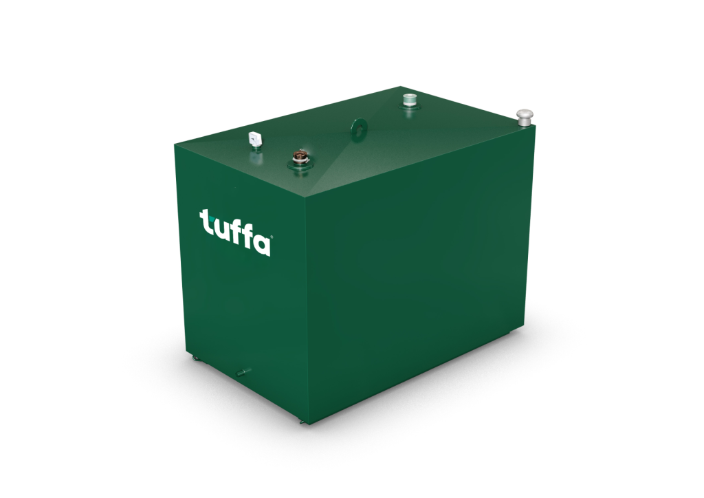 1650 Litre Heating Oil Tank - Home Heating Oil Fire Protected Bunded Steel Tank - Tuffa Tanks
