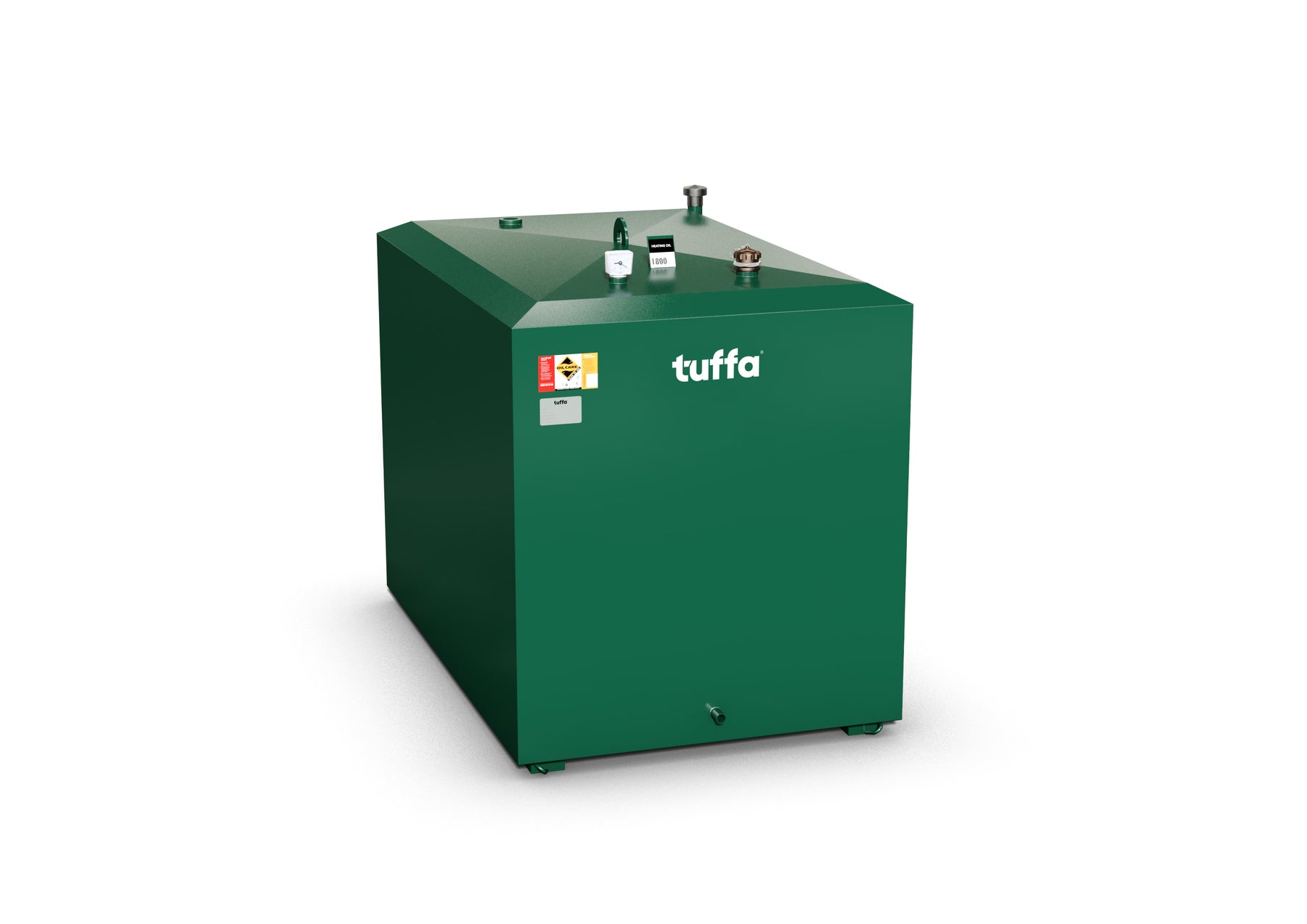 1650 Litre Bunded Heating Oil Tank - Steel Bunded Heating Oil Tank - Tuffa Tanks