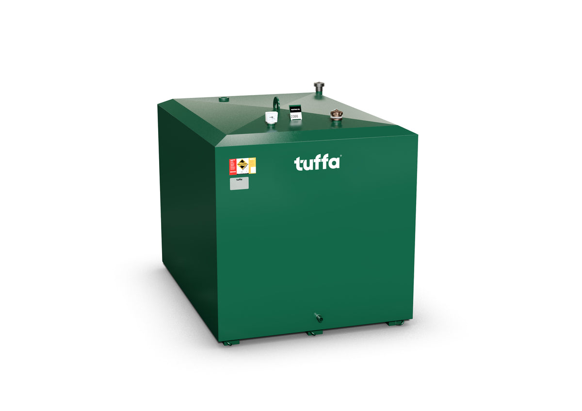 2300 Litre Bunded Heating Oil Tank - Steel Bunded Heating Oil Tank - Tuffa Tanks