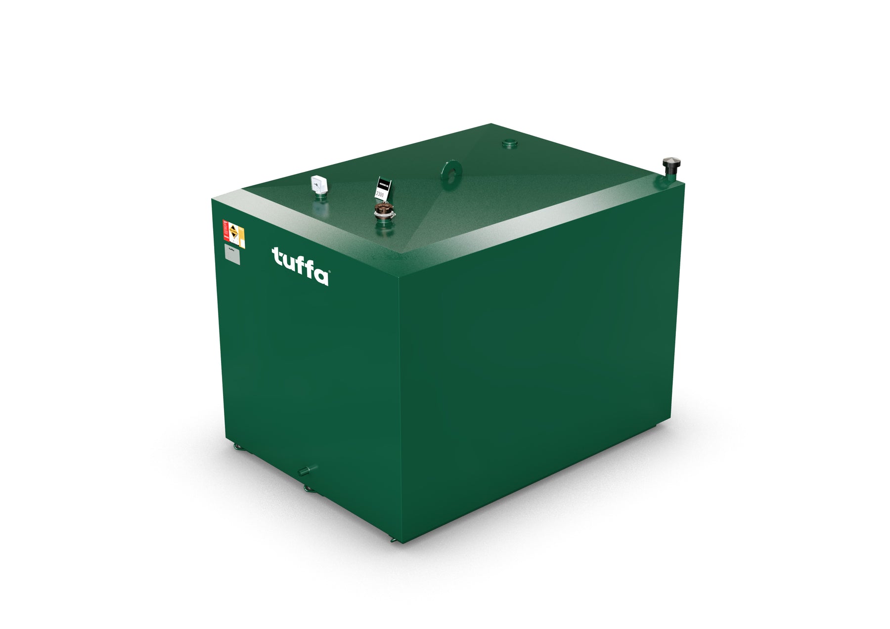 2300 Litre Bunded Heating Oil Tank - Steel Bunded Heating Oil Tank - Tuffa Tanks