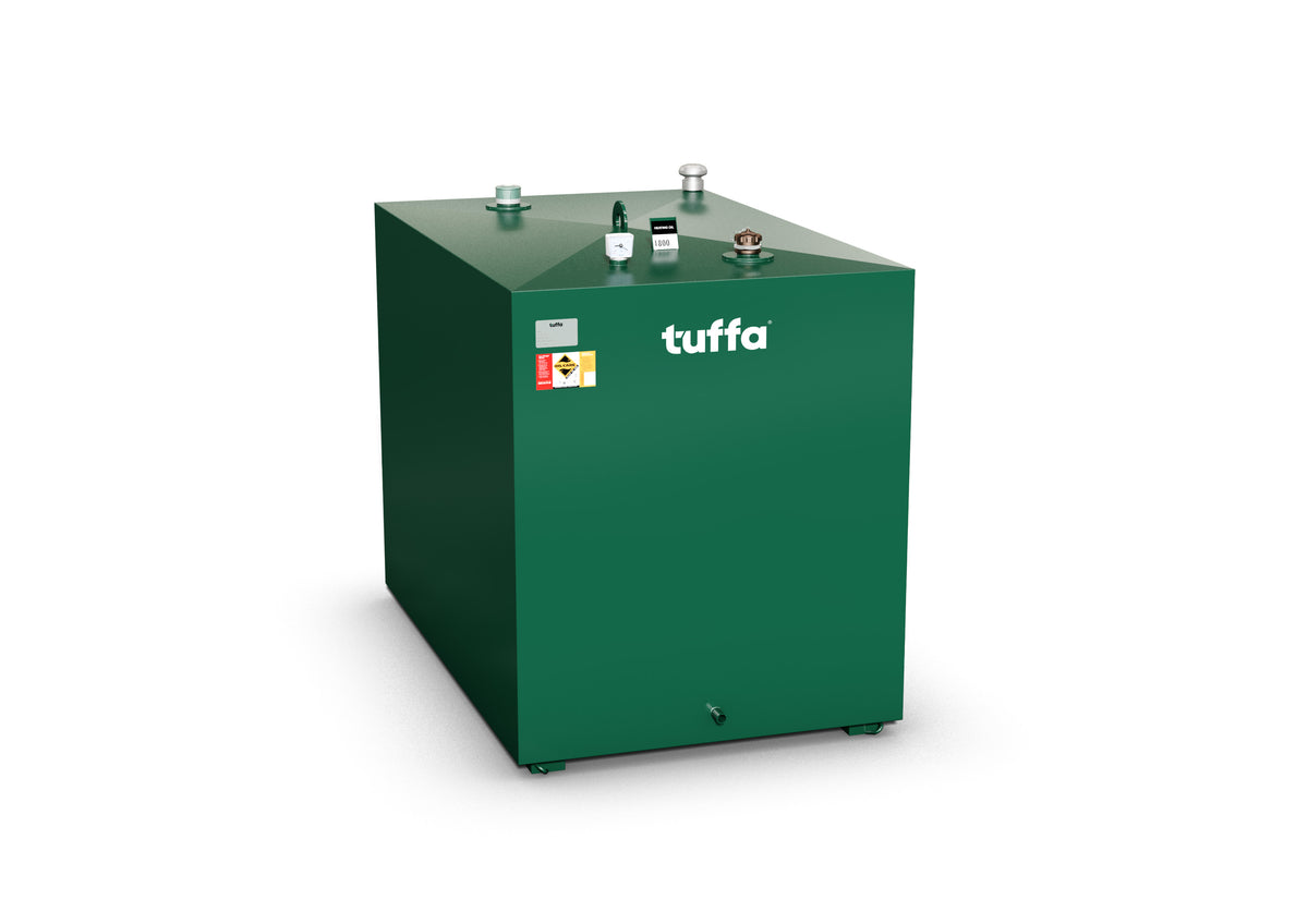 1650 Litre Heating Oil Tank - Home Heating Oil Fire Protected Bunded Steel Tank - Tuffa Tanks