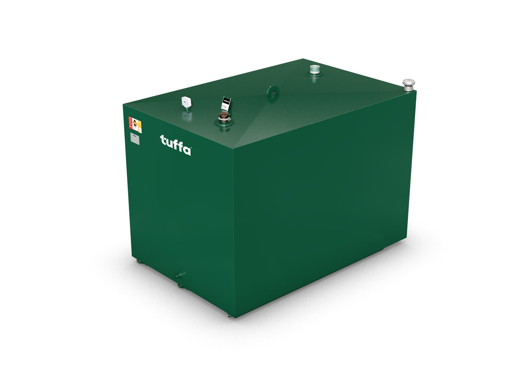 2300 Litre Heating Oil Tank - Home Heating Oil Fire Protected Bunded Steel Tank - Tuffa Tanks