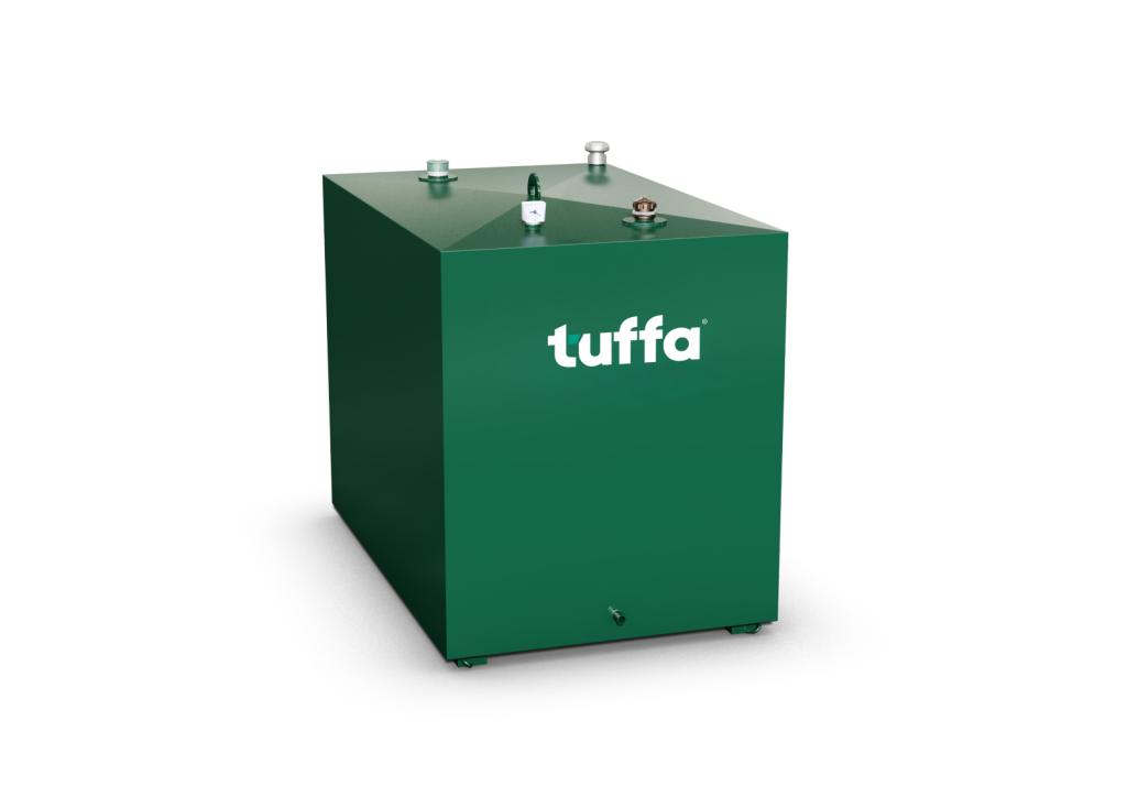 1650 Litre Heating Oil Tank - Home Heating Oil Fire Protected Bunded Steel Tank - Tuffa Tanks