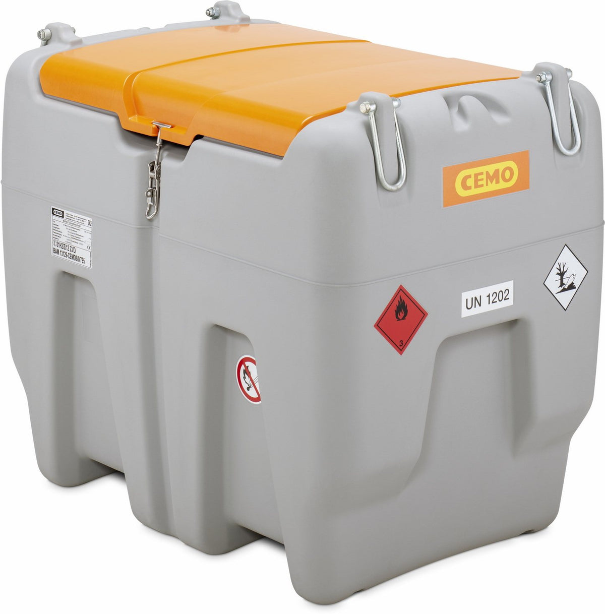 620 Litre Diesel Mobile Storage Tank - CEMO 620