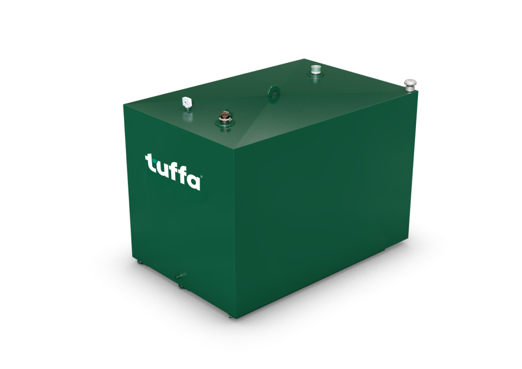 2300 Litre Bunded Heating Oil Tank - Steel Bunded Heating Oil Tank - Tuffa Tanks