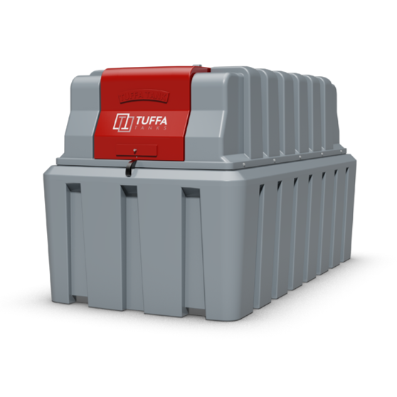 2500 Litre Bunded Diesel Fuel Tank Station - Tuffa 2500 Litre Fuel Tank