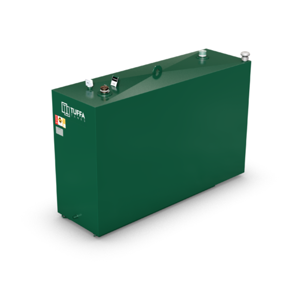 1100 Litre Heating Oil Tank - Home Heating Fire Protected Bunded Steel Tank - Tuffa Tanks