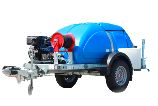 1100 Litre Water Bowser - Pressure Washer Bowser - Western Water Bowsers
